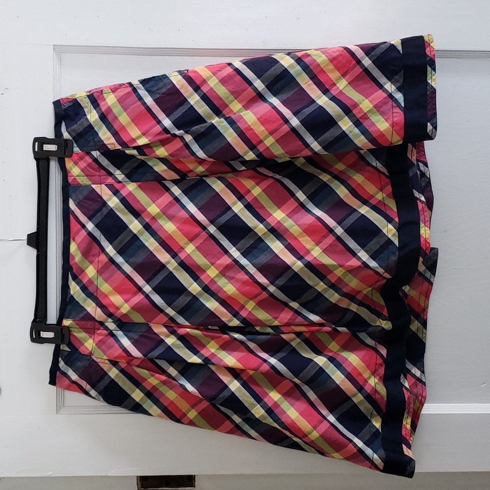 L.L. Bean Plaid Mulit Colored Skirt (NWOT)